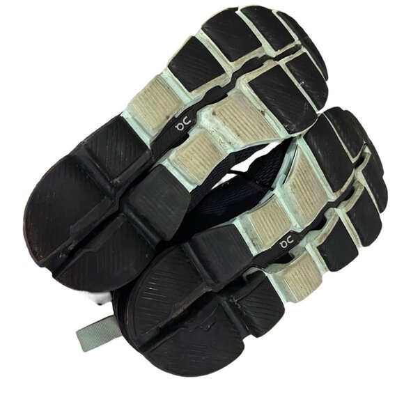 On Running Cloudflyer Women's Black & Mint Running Shoes Size 9.5 - Picture 10 of 10